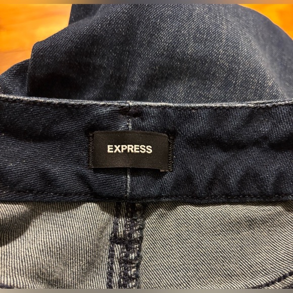 Express Women's Dark Flare Jeans - Picture 2 of 11